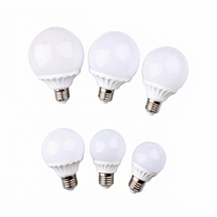 Ampoule LED USB en plastique E27, 5V, 3000K/6500K, lumière nocturne à intensité variable, faible tension, économie d'énergie, remplacement pour lampe de bureau de jardin