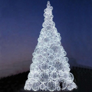 Árbol <span class=keywords><strong>de</strong></span> <span class=keywords><strong>Navidad</strong></span> Artificial <span class=keywords><strong>de</strong></span> Alta Calidad a Precio <span class=keywords><strong>de</strong></span> Fábrica, con Soporte Metálico Gigante, Iluminación LED, Ecológico e Impermeable, 1 Pieza - Product Image 5