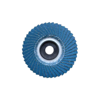 Disque à lamelles en zircone haute densité 125 mm (5 pouces) pour le meulage intensif des métaux, coupe agressive