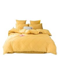 Ensembles de literie de Style européen de luxe 3 pièces Collections housse de couette brossée 100% Polyester