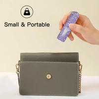 5ml Portable Voyage Parfum Atomiseur Rechargeable Verre Mini Cologne Après-rasage Bouteille Pompe Pulvérisateur Pratique Vide Petit