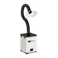 Nouvel extracteur de fumée de soudage numérique 200W F6002D avec filtres à 3 couches et pré-filtre pour station de soudage double