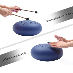 SUCCESS Tamburo a Lingua Regolabile in Acciaio Inox, Regalo di Natale, Strumento a Percussione per Guarigione dei Chakra - Product Image 5