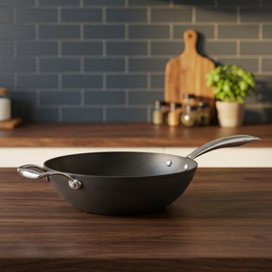 Elegant 24cm Cast Iron Frying <b>Pan</b> Nitrile Series Non Stick Coating for Cooking Grilling Frying Restaurant <b>and</b> Home Use - Product Image 1