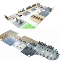 Gimnasio comercial Club Cinta de correr Pantalla táctil LCD Profesión Culturismo Ejercicio Máquina deportiva Cardio Entrenamiento Equipo de fitness