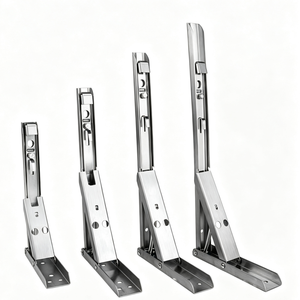 Stainless Steel Folding Shelf Support <strong>Bracket</strong> Heavy Duty Locking Fold Down Wall <strong>Bracket</strong> For Furniture Hardware OEM - Product Image 6