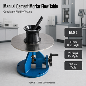 Probador Manual <span class=keywords><strong>de</strong></span> Consistencia del Cemento NLD 2, Aparato <span class=keywords><strong>de</strong></span> Mesa <span class=keywords><strong>de</strong></span> Flujo para <span class=keywords><strong>Mortero</strong></span>, <span class=keywords><strong>Instrumento</strong></span> <span class=keywords><strong>de</strong></span> Medición <span class=keywords><strong>de</strong></span> Trabajabilidad en <span class=keywords><strong>Laboratorio</strong></span> - Product Image 2