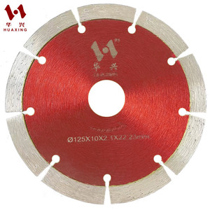 Lame de découpe diamantée 125 mm (<span class=keywords><strong>5</strong></span> pouces) pour béton, granit et pierre - Dents tranchantes pour coupe à <span class=keywords><strong>sec</strong></span> pour découpeuse manuelle - Product Image 6