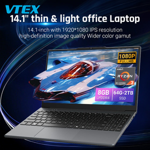 14,1 Zoll ultra dünner Laptop AMD R3-3200U FHD SSD Einfaches Upgrade Finger abdruck Tastatur mit Hintergrund beleuchtung 3600mAh Akku Laptop <span class=keywords><strong>Computer</strong></span> - Product Image 3