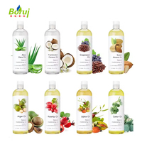 Huiles de support en vrac à marque privée personnalisée, biologiques et pures : Avocat, Jojoba, Noix de coco, Carotte, Rose musquée, Vitamine E pour le corps, le visage, la peau et les cheveux