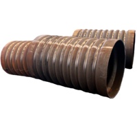 Tubo Corrugado Personalizado para Horno, Acero al Carbono SA516GR70 Q345R, Horno Corrugado para Calderas de Tipo Carcasa con Tubos de Fuego