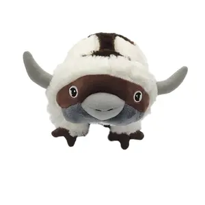 Avatar Apa Cow Plush Toy 2 Airbender Flying Bull Dolls 55cm appa appa toy