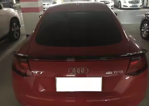 คาร์บอนไฟเบอร์ปีกหลังสปอยเลอร์สำหรับรถ <span class=keywords><strong>Audi</strong></span> TT <span class=keywords><strong>MK3</strong></span> Type 8S ttrs ttrs Sline 2ประตู2015-2017 - Product Image 6