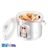 TONZE Multi fonctionnelle Os Soupe Bak-Kut-Teh TomYum Ragoût Pot Antiadhésive Pot Pot Mijoteuse Électrique