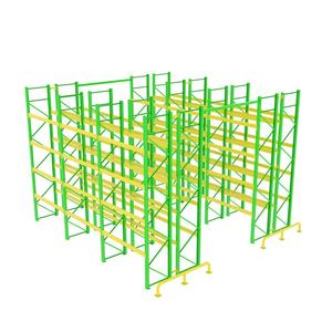 Shuttle <strong>Rack</strong> Shuttle Drive in Racking System Double Deep <strong>Pallet</strong> <strong>Racks</strong> Storage <strong>Steel</strong> Racking System With Wheel - Product Image 1