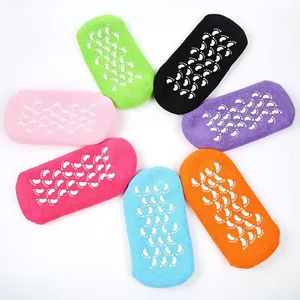 Venta al por mayor Foot Peeling Mask Calcetín de <span class=keywords><strong>gel</strong></span> de silicona para spa hidratante de alta calidad - Product Image 1