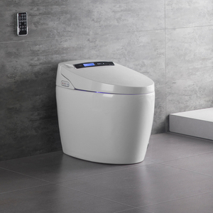 Toilettes intelligentes avec support de plancher de Bidet, une pièce intelligente en céramique avec <span class=keywords><strong>tuyau</strong></span>, bon marché - Product Image 1