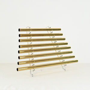 Arpa de Cristal Dorada de Cuarzo 432Hz, Instrumento Musical de Cristal Cantante, Instrumento de Sanación Sonora para Baño Espiritual - Product Image 5