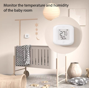Capteur intelligent de température et d'humidité Zigbee, détecteur numérique avec surveillance à distance WiFi pour la domotique - Product Image 3
