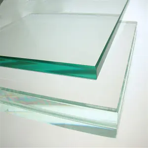 Cristal templado transparente para construcción y decoración, cristal personalizado de varios grosores