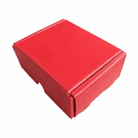 Plaque en plastique alvéolaire rouge en PP, imperméable, pour emballage personnalisé, matériau brut pour cloisons de séparation