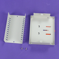 Boîtier électrique industriel en plastique ABS pour rail DIN, pour module d'alimentation de carte de circuit imprimé, boîtiers en plastique, rail DIN, boîte de jonction électrique