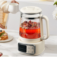 Offre Spéciale : Marmite de Santé Électrique Multifonctionnelle en Verre 2,5 L, Portable, Maintien au Chaud 24h pour la Maison et le Bureau