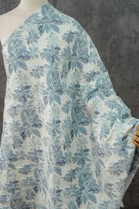 Tissu Jacquard Brocart Floral 100% Polyester <span class=keywords><strong>Vente</strong></span> Chaude Direct Usine Matière Personnalisée en <span class=keywords><strong>Gros</strong></span> pour Robe - Product Image 5