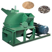 Machine de sciure de bois de champignon comestible équipement de meulage machine de sciure de bois de champignon mobile