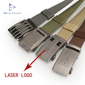 Cinto de Nylon de Alta Qualidade com Fivela de Bloqueio Automático, Cinto de Lona Espesso para Homens, Sem Furos, Ideal para Caminhadas e Esportes ao Ar Livre, Cinto Personalizado - Product Image 2