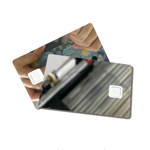 Wholesale Black Gold Metal Debit Card Aluminum Stainless Cards Blank Metal Credit Cards with Chip Slot 4442 & 4428 Chip