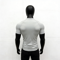 T-shirt à manches courtes de haute qualité, vente chaude, impression sur écran, t-shirts décontractés pour hommes, t-shirts de fitness athlétiques à séchage rapide, t-shirt de gym personnalisé