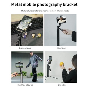 Adyss A21P Selfie Stick Kim Loại Tripod Đứng 360 ° Xoay Điều Khiển Từ Xa Có Thể Gập Lại Tính Năng Để Chụp Ảnh Livestreaming - Product Image 4