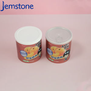 Caja de Embalaje de Cartón Kraft en Forma de Cilindro para Cápsulas de Gel Herbales y Alimentos Reciclables, Diseño Personalizado, Envase de Tubo de Papel para Proteína en Polvo - Product Image 3