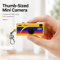 Cámara de acción G6 1080P tipo llavero, mini grabadora portátil para mochila, cámara HD con filtro de video, compatible con tarjetas TF