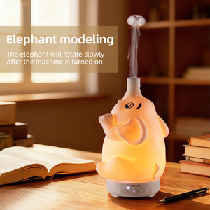 Humidificador <span class=keywords><strong>de</strong></span> Aire con Forma <span class=keywords><strong>de</strong></span> Elefante V29, Modelo 2026, Único, Portátil, Mini <span class=keywords><strong>Difusor</strong></span> <span class=keywords><strong>de</strong></span> Vapor Frío para Dormitorio, Escritorio, Aromaterapia - Product Image 4