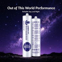 Scellant silicone pour toiture SANVO, durcissement neutre, 300 ml, résistant aux intempéries, résistant au vieillissement, résistant aux fissures, emballage pour la construction, haute adhérence