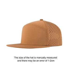 Custom Embroidery Logo Blank <b>Men</b> Fitted Hat <b>Cap</b> Wholesale Custom 5 Panel <b>Flat</b> Sunshade Sport Baseball Hat Breathable <b>Cap</b> - Product Image 4