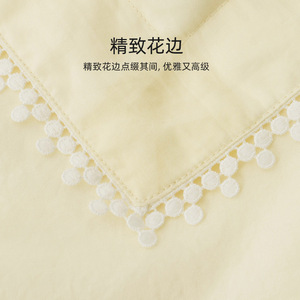 Couette d'été Qinyue Tencel 100% Soie de Mûrier Remplissage 200x230 Usage Domestique Rafraîchissante Lavable - Product Image 4