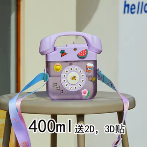 School Portable Sports Bottle Direct <b>Drinking</b> Factory Wholesale Eco-Friendly Cartoon Gifts Cute Children 900ml Large Capacity - Product Image 6