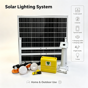 Set di Energia Solare con Batteria LiFePO4 da 192WH, Potenza di Scarica 120W, Cinghia di Montaggio, Cavo di Ricarica, per Casa ed Emergenze all'Aperto, Modello <span class=keywords><strong>TAKA</strong></span> - Product Image 1