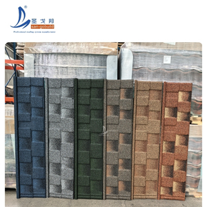 Lamiera di Copertura in Aluzinc Anti-Scolorimento Prezzo Tegole in Acciaio Rivestite in Pietra e Metallo Zincato Ondulato Zimbabwe Vietnam - Product Image 3