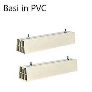 Basi en PVC a pavimento per unita' esterna condizionatore climatizzatore - Product Image 1
