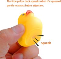 Mini canards en caoutchouc avec LOGO personnalisé pour enfants, décorations de fête prénatale, cadeaux pour fête d'anniversaire, salle de classe, piscine, plage, été