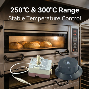 <span class=keywords><strong>Four</strong></span> grille-pain REMET 220V 16A avec <span class=keywords><strong>thermostat</strong></span> réglable mécanique 300 <span class=keywords><strong>degrés</strong></span> et interrupteur de contrôle de température - Product Image 1