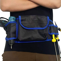 Sac de ceinture pour électricien, résistant à l'usure, imperméable, en PVC Oxford, réglable, de qualité supérieure, pour la maintenance sur site