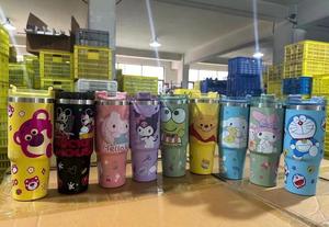304 Stainless Steel Fashion 40oz Car <b>Cup</b> Cinnamoroll Water Bottle With Tube Gril Women Insulated 820 - Product Image 6