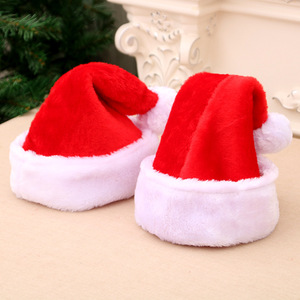 Chapeau de Noël pour enfants, chapeau de Noël décoratif, chapeau de Noël haut de gamme en peluche épaisse pour enfants. - Product Image 1