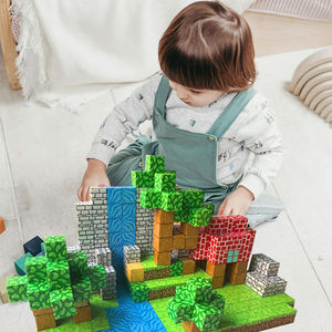 Tùy chỉnh in mô hình 3D Montessori giáo dục abs nhựa DIY Mini thanh từ xây dựng khối thiết lập câu đố đồ chơi cho trẻ em - Product Image 2