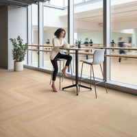 Plancher de danse portable moderne en PVC personnalisable avec design antidérapant à emboîtement JIE KA DF1 465mm*465mm*18mm pour événements de mariage